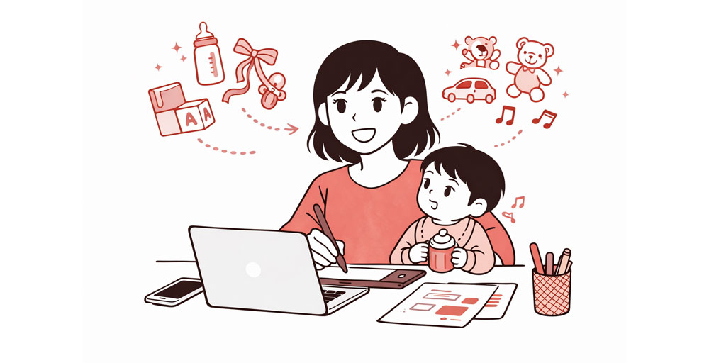 子育てしながらWebデザイナーになれる？未経験から仕事につなげる現実的な始め方